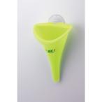 イノマタ化学 リーフ スマートロート (吸盤付き) グリーン (使用時)幅10.1×奥行8.7×高さ16.9Hcm