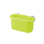 イノマタ化学 2104 リーフ チューブポケット グリーン 16.4×8.9×9Hcm