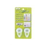 イノマタ化学 リーフ バスフック (吸盤付) ナチュラル #6200