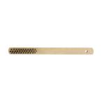 イチネンアクセス ストロングツール　木柄ワイヤーブラシ　３行　焼入鋼線　線径０．３ｍｍ 11803 1