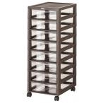 JEJ アプロス 深型8段 ダークブラウン ZAP0902