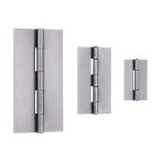 ジョープリンス 鉄薄口蝶番（穴ナシ）32mm B-21A-32