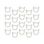 GAONA（ガオナ） 洗濯機用給水ホース 原状回復 0.8m GA-LC037 20個