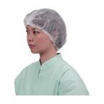 川西工業 不織布使いきりヘアキャップ 100枚入り ホワイト 7045W 100枚