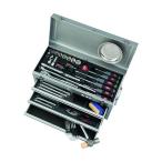 ショッピングセール対象4j 京都機械工具 2019SK ラチェットコンビネーションレンチ採用スタンダードセット シルバー 585 x 280 x 365 mm SK46019XS