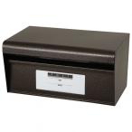 KGY工業 ブロックポスト(前入後出) エンボスブラウン 39cmX19.5cm SGE-83 1台