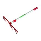 ゴールデンスター サッチ取レーキ 12本爪 伸縮アルミ柄付 770〜1338×310×90mm #4036