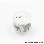 カモ井 mtfab黒い動物 26mm×3m MTSC1P04