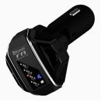 カシムラ Bluetooth FMトランスミッター4バンドMP3プレーヤー付 ブラック W43×H43×D87mm KD188