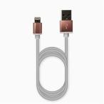 Yahoo! Yahoo!ショッピング(ヤフー ショッピング)カシムラ USB充電&同期ケーブル1.2m 2.4A LN ローズゴールド W15×H26×D7mm KL50 0