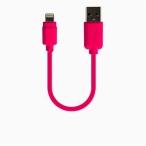 カシムラ USB充電&amp;同期ケーブル LN ピンク W15×H38×D7mm KL65