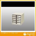 コクヨ 鍵付レターケース5段 W256 D336 H261 LCK5M 1点