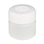 コクゴ PE広口瓶 白 30ml 白(ナチュラル)、白(ナチュラル)(フタ) 101-5840102 1本