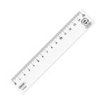 共栄プラスチック R-PET直線定規 15cm P-1515