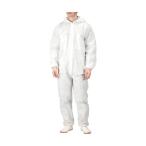 カジメイク 不織布つなぎ服 白 M 白 5000-01-M 1着