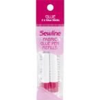 金亀糸業 Sewline ソーライン スティックのり用 替のり 2本入 SEW50013 青 SEW050013 1袋