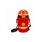 レック アンパンマン ストロー付ダイカット水筒 幅10.5×奥行9×高さ17cm KK317