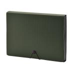 LIHIT LAB. SMART FIT ドキュメントファイル オリーブ 330×33×245mm A7620-22