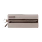 LIHIT LAB. центральный Zip пенал мокка Brown мокка Brown A8102-9