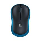  Logicool беспроводная мышь m186 голубой M186BL 1 шт 