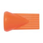  блокировка дерево фирма 1/4~ Flat 7 дыра форсунка 60 orange (1/4~ система )×4ke41486 4 шт 