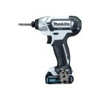 ショッピングフルコース マキタ 10.8V 充電式 インパクトドライバ フルセット 白 TD110DSHXW 1セット