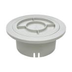 水上 ワールド PCクーラーキャップ シルバーグレー φ100mm WPC-100SG 1個