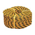 まつうら工業 標識ロープ(HM) トラ柄 #12-100(約10mm×100m) #12-100