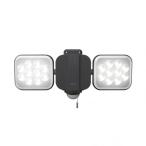 ムサシ 14W2灯フリーアーム式LEDセンサーライト LED-AC2028 1点