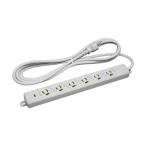 明工社 横形OA用抜け止め接地タップ