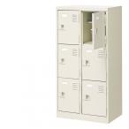 * юридическое лицо специальный товар * Mishima . контейнер дверь есть обувь box с ключом 1 ряд 6 уровень (6 человек для ) semi белый BST2-3LLKN