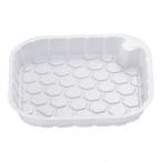 水野産業 どん重 中皿(100入) 半透明 GDV7301 1個