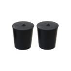 新潟精機 丸底フラスコ100ml用ゴム栓 便利グッズ（文具・OA機器） GR-100S