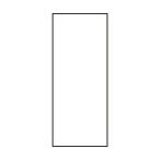 日本緑十字社責任者氏名標識用白無地札 名10-Z(T)47×22mm046909