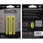 NITE IZE ギアータイ 2P イエロー 全長152mm×直径6mm NI01817