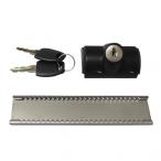 ノムラテック 鍵付 スライドロック 120mm×32mm×36mm N-3084 1セット