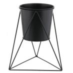 Yahoo! Yahoo!ショッピング(ヤフー ショッピング)ベストコ ボタニカルインテリア ポットスタンド トライアングル 16×14×21cm NE-371