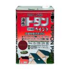 ニッペホーム トタンつやありペイント ブラウンレッド 14kg