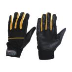 おたふく手袋 PU-KING ブラック×イエロー LL K-17