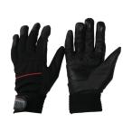 おたふく手袋 PU-KING PLUS ブラック×レッド M K-37