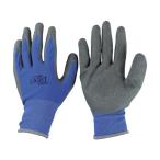 おたふく手袋 13G天然ゴム背抜き手袋 ブルー LL A-371 1点