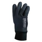 おたふく手袋 全面防風グローブ ブラック L JW-140