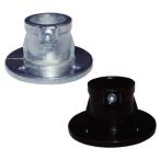 DIY-ID パイプクランパー　ベース ユニクロめっき Φ25.4パイプ用 ID-603