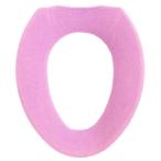 オカ エトフトリア O型便座カバー パープル 幅30×奥行30×厚さ2cm