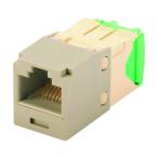 パンドウイット カテゴリ6 モジュラージャック(細径タイプ)TGタイプ 28・30AWG ライトグレー CJT688TGIG 1点