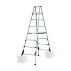 ショッピング脚立 ※法人専用品※ピカ 【車上渡し】四脚アジャスト式専用脚立 SXJ-240A 1台