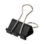  плюс 35582) двойной зажим средний чёрный CP-104-10P 100 шт 