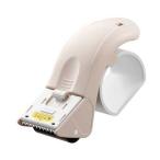 プラス テープカッター 31498)グリップカットTC-500Pベージュ TC-500P-BE 1点