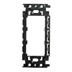 パナソニック フルカラー埋込絶縁ワンタッチ取付枠 ブラック 電材パーツ WN3710