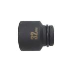 パオック 薄口インパクトレンチソケットショート 32mm